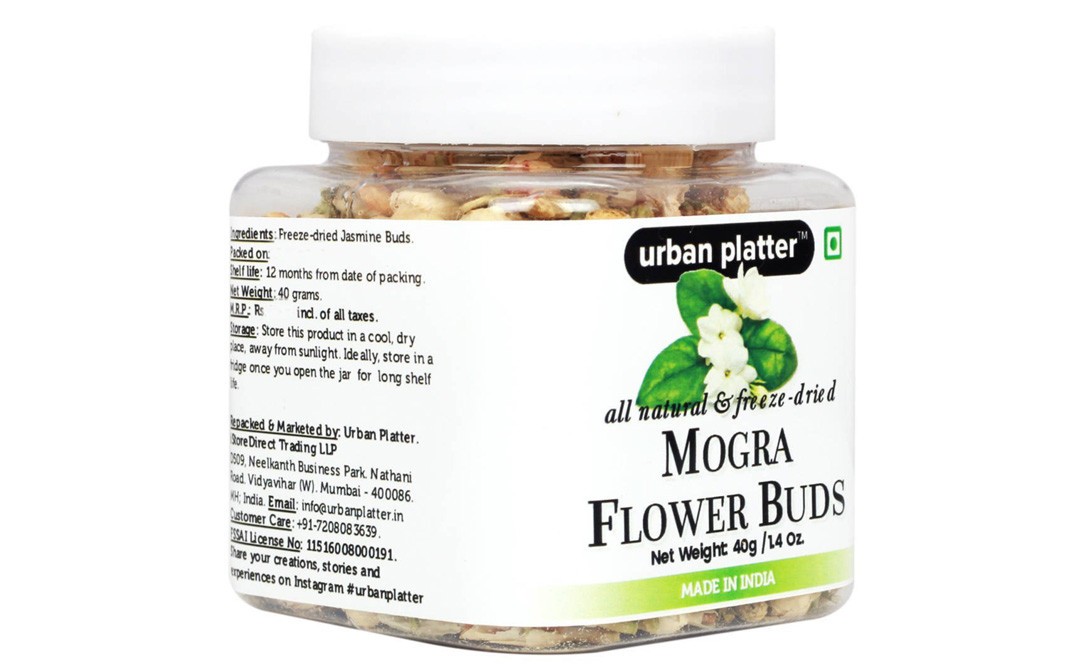Urban Platter Mogra Flower Buds    Jar  40 grams